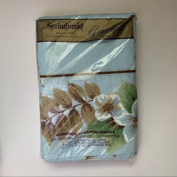 Vintage rare and collectible 1978 king sheet set designed by Grace Kelly - NWT - Picture 4 of 6